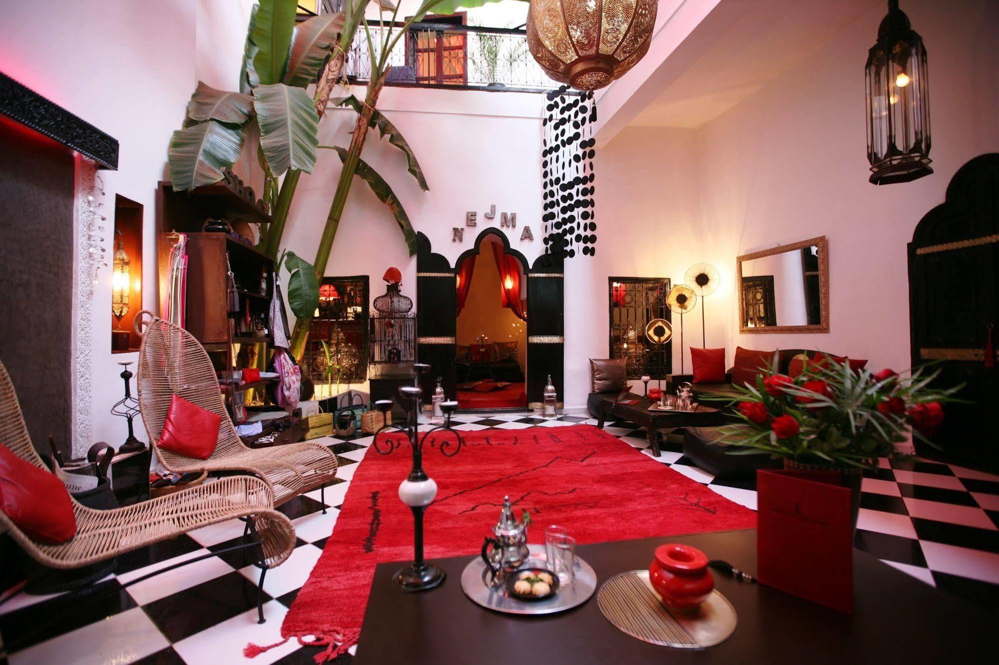 Riad Nejma Lounge Marrakesh Exteriör bild
