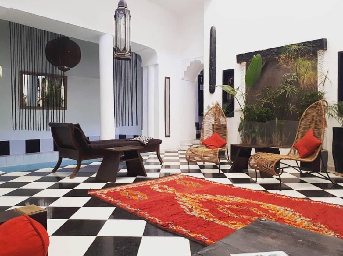 Riad Nejma Lounge Marrakesh Exteriör bild